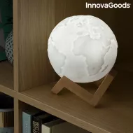 Dobíjecí LED lampa s motivem planety Země Worldy - InnovaGoods