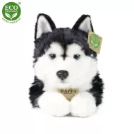 Plyšový pes husky - 36 cm - ECO-FRIENDLY - Rappa