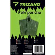 Poncho do deště Trizand - zelené