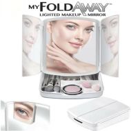 Stylové svítící make-up zrcadlo MyFoldWay - 3v1