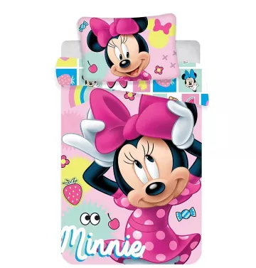 JERRY FABRICS Povlečení do postýlky Minnie sweet baby Bavlna, 100/135, 40/60 cm