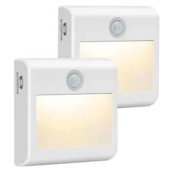 LED světlo s pohybovým senzorem LD064-WH - 2 kusy