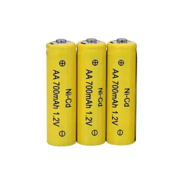 Nabíjecí baterie LC 14500 (AA 700 mAh, 1,2 V, Ni-Cd) - 3 ks