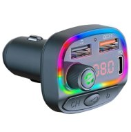 Multifunkční RGB transmitter C15 - Bluetooth 5.0 - USB nabíječka