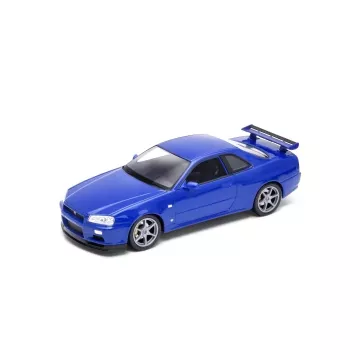 Kovový model autíčka Nissan Skyline GT-R (R34) - 1:34